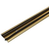 Fixman Tochtstrip - Tochtwering - Goud - Aluminium - 91 X 6,2 cm - Deur Tochtstopper