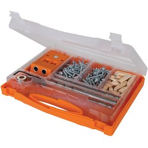 Triton Dubbele pocket boormal - Blinde gaten mal - 8-delig - Compact ontwerp - Nylon lichaam