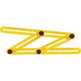 Silverline Verstelbare sjabloon gereedschap - Nauwkeurige metingen - 120 x 250 mm - Polypropyleen