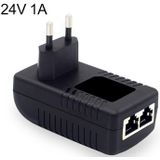 24V 1A Router AP Wireless POE / LAD Power Adapter(EU Plug)