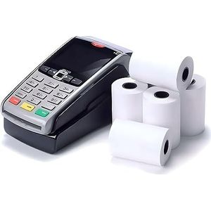 10x 57x40mm Machine Tot Creditcard, PDQ Thermische Papier Rolls Kassa Ontvangst