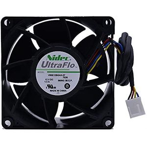 V80E12BGA5-07 DC12V 1.4A 80 * 80 * 38MM 4-Line Dual Ball Bearing Violent Cooling Fan