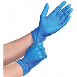 Handschoen vinyl - glove vinyl - eenmalige handschoen - wegwerphandschoen - sushihandschoen - plastic handschoen