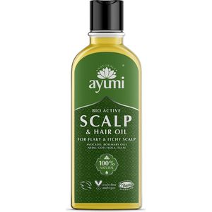 Ayumi Scalp Hair Oil - haarolie - natuurlijk - biologisch - vegan - haarverbetering - alle haartypen
