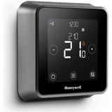 Honeywell Slimme Thermostaat Lyric T6 Zwart - Bedraad - Voor Wandmontage