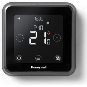 Honeywell Lyric T6 Slimme Thermostaat Zwart - Bedraad