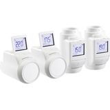 Honeywell Evohome THR092HRT - Warmtecontrole - draadloos - 868 MHz (pak van 4)