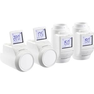 Honeywell Evohome THR092HRT - Warmtecontrole - draadloos - 868 MHz (pak van 4)