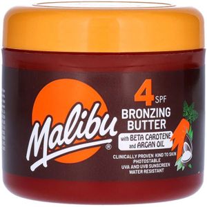 Malibu - SPF 4 Bronzing Tanning Body Butter - 300ml - Bètacaroteen en Arganolie