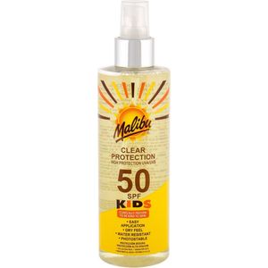 Malibu - Kids Clear Sun Protection - Zonnebrand - SPF50 - 250 ml