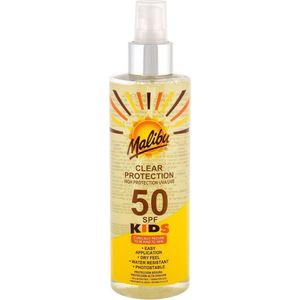 Malibu Clear Protection Beschermende Spray SPF 50 voor Kinderen 250 ml