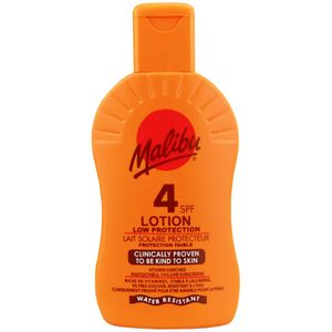 Malibu - Sun Lotion - 200 ml - LSF4 - Zonnebrand