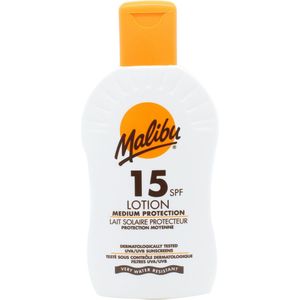 Malibu Lotion Medium Protection Beschermende Melk SPF 15 200 ml