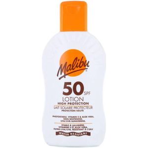Malibu Lotion High Protection Beschermende Melk SPF 50 200 ml