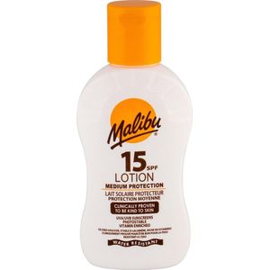 Malibu - Sun Lotion - SPF15 - Zonnebrand - 200ml - Voor Gevoelige Huid
