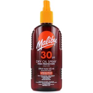 Malibu Dry Oil Zonnebrand Spray SPF30  - 200ml