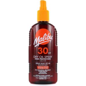 Malibu - Dry Oil Spray - Zonnebrandolie - SPF 30 - 200 ml