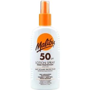 Malibu Lotion Spray High Protection Zonnebrandcrème SPF 50 200 ml