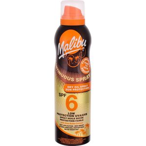 Malibu - Continuous Spray Dry Oil SPF6 - Suchý olej ve spreji - 175ml