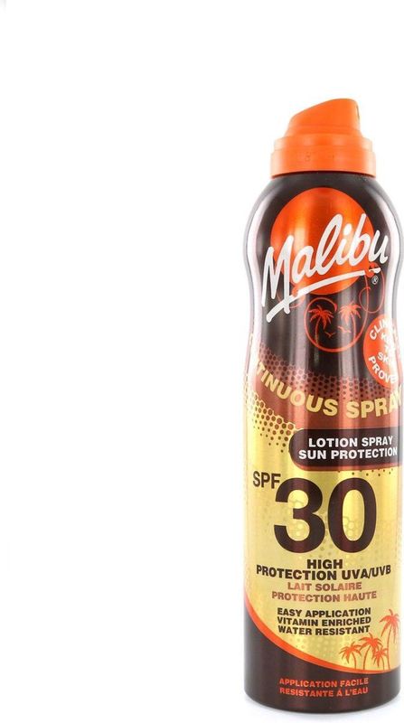 Malibu - Continuous Spray - Bruiningsspray - SPF 30 - 175 ml
