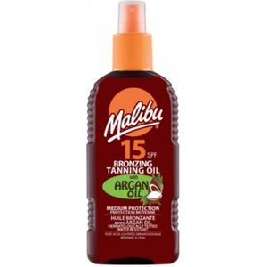 Malibu - Bronzing Tanning Oil - 200 ml - SPF15