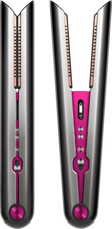 Dyson Corrale Stijltang Nickel/fuchsia