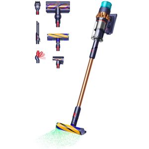 Dyson Gen5detect Absolute - Steelstofzuiger - Pruisisch Blauw/Helder Koper - Meest complete en krachtigste model