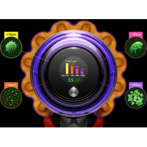 Dyson - V15 Detect Absolute - Bezemstofzuiger - Draadloos - Laserstofdetectie