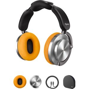 Dyson OnTrac Draadloze over ear koptelefoon met Noise Cancelling Aluminium