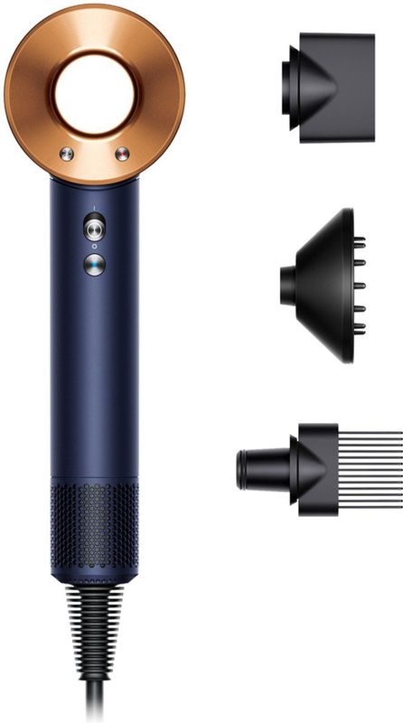 Dyson - Supersonic™ Curly+Coily - Föhn - Pruisisch Blauw/Koper