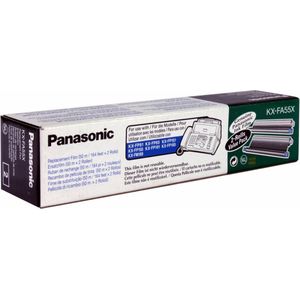 Panasonic KX-FA55X faxrol zwart 2 stuks (origineel)