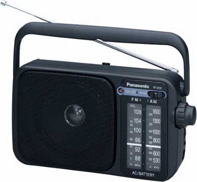 Panasonic - Transitorradio - Zwart - AM/FM-tuner - Ingebouwde luidsprekers - 770 mW