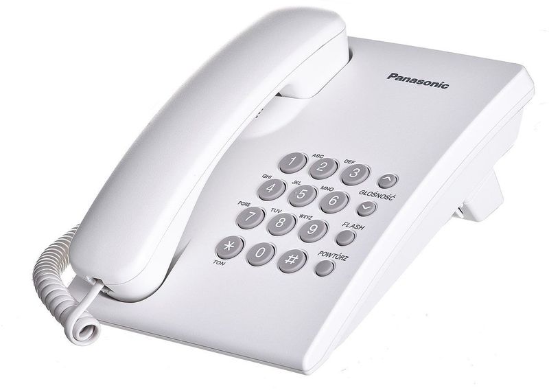Panasonic KX-TS500PDW wit