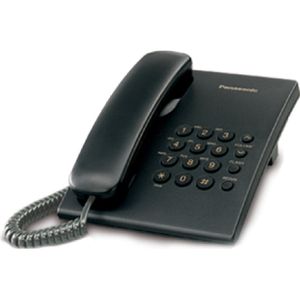 Panasonic - KX-TS500FXB - Telefoon - Zwart - Snoer - Elektronische Volumeregeling