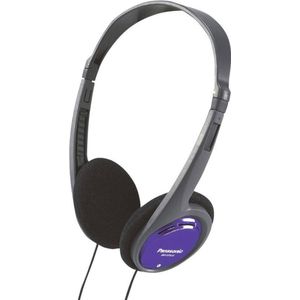 Panasonic Rp-Ht010-A (Geen ruisonderdrukking, Bedraad), Koptelefoon, Blauw
