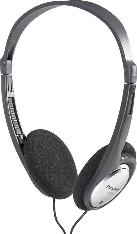 Panasonic - RP-HT030 - Koptelefoon - Grijs - Zwart