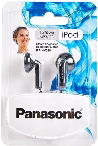 Panasonic RP-HV094 (Bedraad), Koptelefoon, Zwart