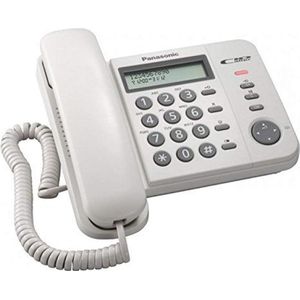 Panasonic KX-TS560 DECT-telefoon Caller ID Wit, Telefoon, Wit