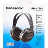 Panasonic Hifi Hoofdtelefoon - 2m Kabel, 10-27.000 Hz, 30mm Converter, Zwart