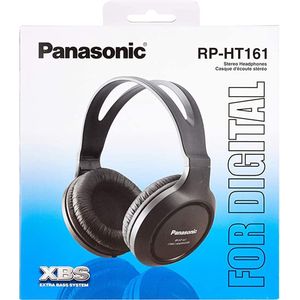 Panasonic Hifi Hoofdtelefoon - 2m Kabel, 10-27.000 Hz, 30mm Converter, Zwart