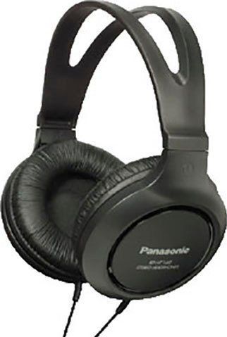 Panasonic Hifi Hoofdtelefoon - 2m Kabel, 10-27.000 Hz, 30mm Converter, Zwart