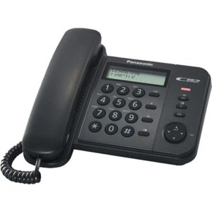 Panasonic KX-TS560EX1B, Telefoon, Zwart