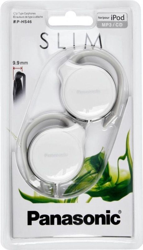 Panasonic - RP-HS 46 E - Bedrade Hoofdtelefoon - Wit - Ultraplat