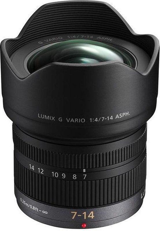 Panasonic - H-F007014 - Zoomlens - Ultragroothoek - 7-14 mm - f/4.0