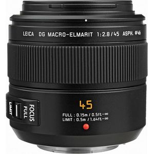 Panasonic - Leica DG Macro Elmarit 45mm f/2.8 - Objectief - Zwart - Micro Vier Derde