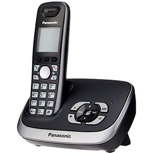 Panasonic KX-TG6521GB draadloze telefoon met antwoordapparaat zwart
