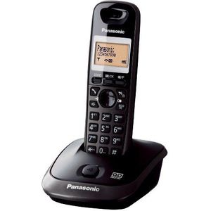 Panasonic KX-TG2521 Telefoon (DECT, kantoor, zwart, LCD, AAA, nikkel Hydride (NiMH))