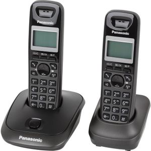 Panasonic - KX-TG2512PDT - Telefoon - Grijs - DECT - Handsfree