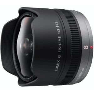 Panasonic Lumix G 8mm f/3.5 Fisheye MFT-mount objectief - Tweedehands