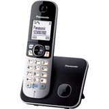 Panasonic - KX-TG6811 - Telefoon - Zwart - Materiaal: Kunststof